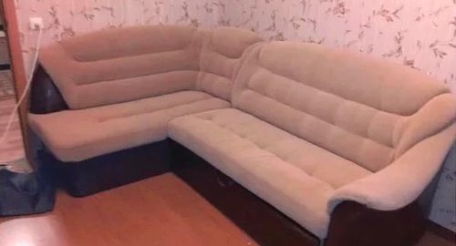 Перетяжка углового дивана. Нижний Новгород